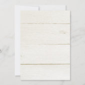 Brautparty Wasserfarbene Bouquet Burgund Einladung (Rückseite)