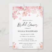 Brautparty Wasserfarbenkirche Einladung (Vorderseite)