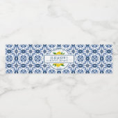 Brautparty Wasserflaschenetikett (Einzelnes Label)