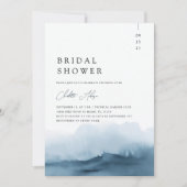 Brautparty "Watercolor Beach" Einladung (Vorderseite)