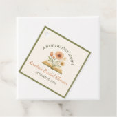 Brautparty: Watercolor Floral Geschenkanhänger (Beispiel)