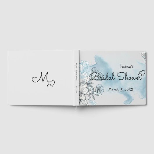 Brautparty Watercolor Gästebuch (Voll)