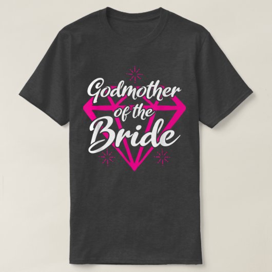 Brautparty Wedding Bride Godmutter 125 T-Shirt (Design vorne)