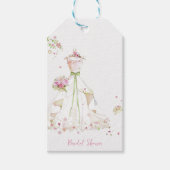 Brautparty Wedding Dress Geschenkanhänger (Vorderseite)