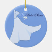 Brautparty Wedding Dress Ornament (Hinten)