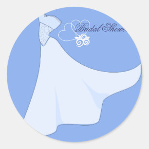 Brautparty Wedding Dress Sticker