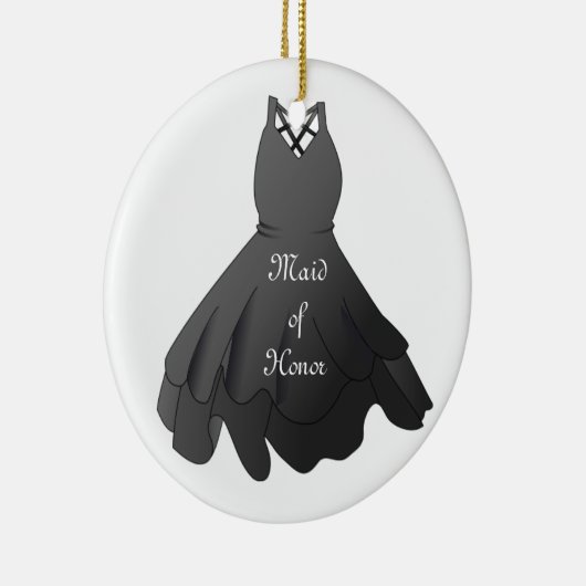 Brautparty Wedding Dress Trauzeugin Ornament (Rechts)