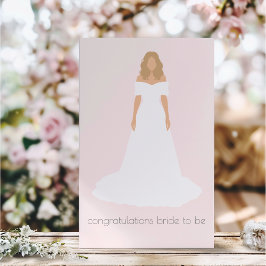 Brautparty Wedding Herzlichen Glückwunsch Karte