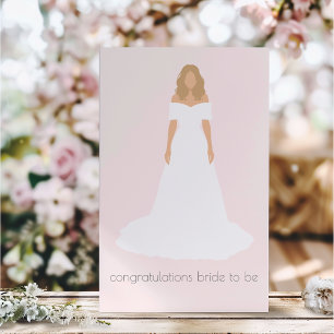 Brautparty Wedding Herzlichen Glückwunsch Karte