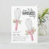 Brautparty weggeblasen einladung (Stehend Vorderseite)