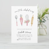 Brautparty weggeblasen einladung (Stehend Vorderseite)