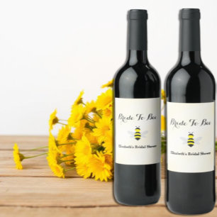 Brautparty Weinetikett