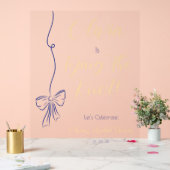 BRAUTPARTY WELCOME SIGN ACRYLSCHILD (Hochzeit)