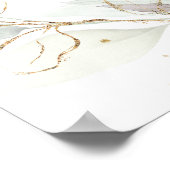 Brautparty Welcome Sign Poster (Ecke)