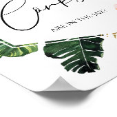 Brautparty Wie viele Korken schätzen das Spielezei Poster (Ecke)