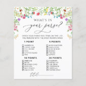 Brautparty Wildblume (Vorderseite)