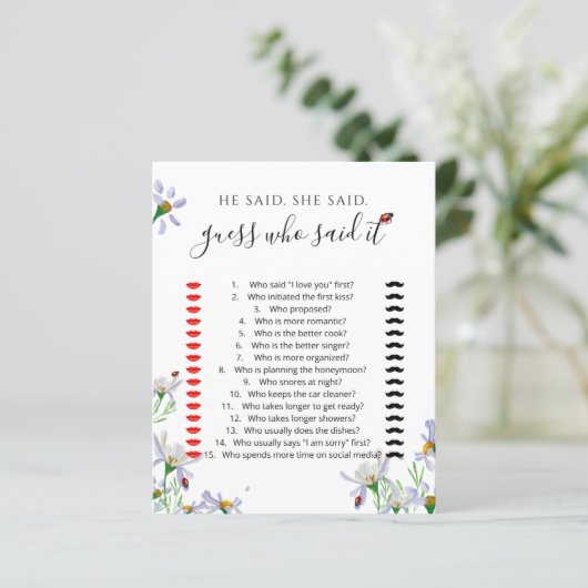 Brautparty-Wildblumen (Stehend Vorderseite)