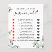 Brautparty-Wildblumen (Vorderseite)