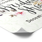 Brautparty Willkommen Modernes Gold Ananas Paar Poster (Ecke)