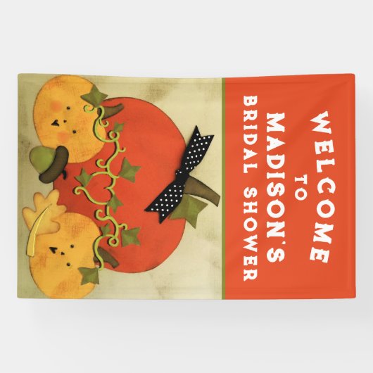 Brautparty Willkommensunterschrift Banner (Horizontal)