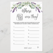 Brautparty, wo sie Flyer hatten (Vorne)