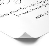 Brautparty Wo waren die Hochzeitsspiele? Poster (Ecke)