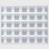 Brautparty-Wrapper Geschenkpapier (Flach)