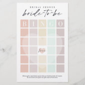 Brautparty-zu-be-Bingo-Rainbow-Quadrate (Vorderseite)