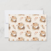 Brautparty zum Herunterladen eines Rezept Einladung (Rückseite)