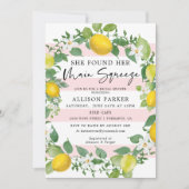 Brautparty zum Thema "Haupt Squeeze Lemon" Einladung (Vorderseite)