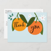 Brautparty zur Kontaktaufnahme Vielen Dank Postkarte (Vorne/Hinten)