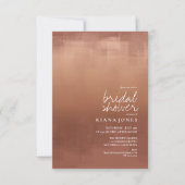 Brautparty zur Reflektion von Aquarellen ID774 Einladung (Vorderseite)