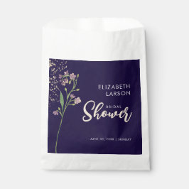 Brautparty zur Wildblume von Goldfolie Geschenktütchen