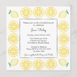 Brautpartybrunch-Einladung Einladung