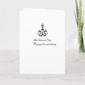 Brautpartyeinladung Marie Antoinette Einladung (Rückseite)