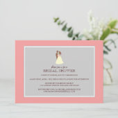 Brautpartyeinladungen Einladung (Stehend Vorderseite)