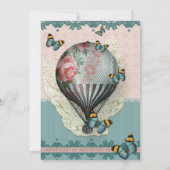 Brautpartyeinladungen Einladung (Rückseite)