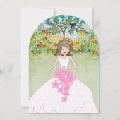 Brautpartyeinladungen Einladung (Rückseite)