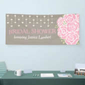 Brautpartyhochzeit Posy-Namenfahne Banner (Messe)