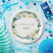 Brautpartyrustikales Pappteller (Party)