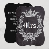 Brautpavillon Brautparty Einladung (Vorne/Hinten)