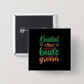 Brautpavillon-Crew Button (Vorne & Hinten)