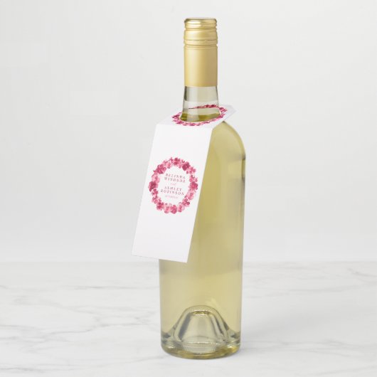 Brautpavillon Flaschenanhänger (Angewinkelt)