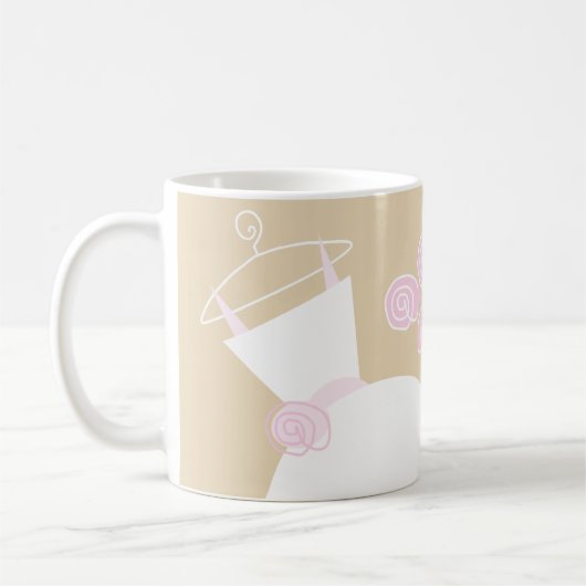 Brautpavillon "Mutter der Braut" Kaffeetasse (Links)