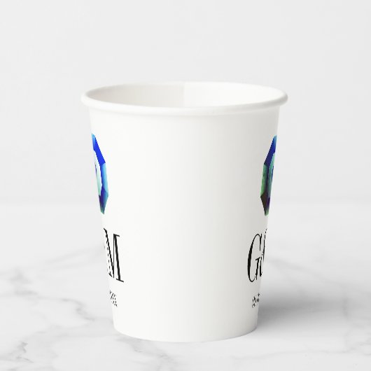 Brautpavillon Pappbecher (Links)