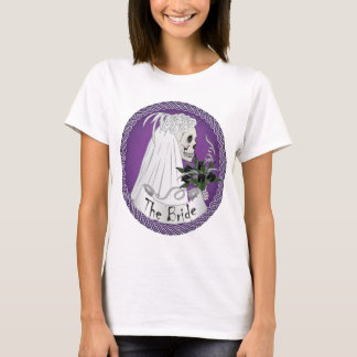 Brautschädel - Lila T-Shirt