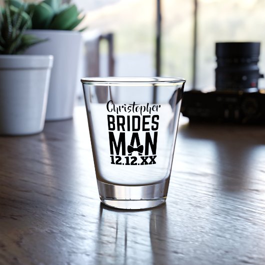 Brautschiff Hochzeitsparty Schnapsglas