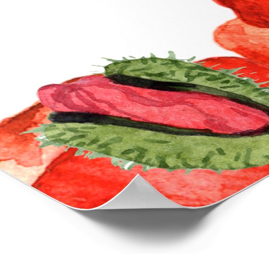 Brautschild Poster (Ecke)