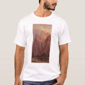 Brautschleier-Fall, Yosemite-Tal (0128A) T-Shirt (Vorderseite)