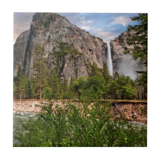 Brautschleier-Fälle Fliese (Vorderseite)